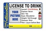License To Drink Button Party Accessory (1 count) (1/Pkg)