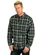 Men's Faded Glory 100% Cotton Flannel Shirt, Big Sizes