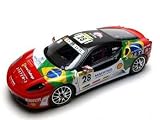 Ferrari F430 Challenge Bruno Senna Brazilian Livery #28 Elite Edition 1/18