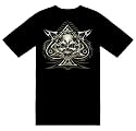 Ace of Spades Skull & Chains T-Shirt; Great Gift Ideas for Adults, Men, Boys, Youth, & Teens, Collectible Novelty Shirts