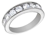 Diamond Wedding Anniversary Ring 2 Carat (ctw) in 14K White Gold