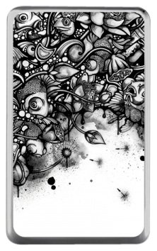 GelaSkins Protective Skin with Screen Protector for iPod Video 5G (Ink Pond)