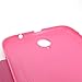 Lenovo A850 Case, Dual Window View Leather Flip Back Housing Cover for Lenovo A850 Housing Replacement (Rose)