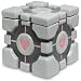 Portal Companion Cube Cookie Jar