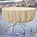 Round Table Cover, Khaki