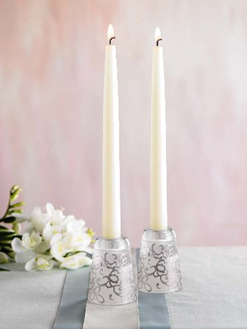 Lenox Crystal Heiress Candlestick Pair(s) 3