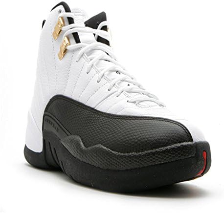 air jordan 12 retro countdown pack white black taxi basketball shoes