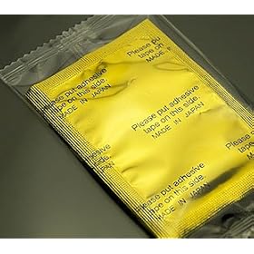 90 Gold KENRICO WITH CARBON TITANIUM ADHESIVES Upgraded with 60% Tourmaline ORGANIC and ALL NATURAL Detox Foot and Body Pads MADE IN JAPAN