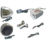 Handlebar-Mount Mini-Amp With Weatherproof Speakers Electric Tuning