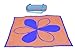 Go Baby OutMat (Single/Blue and Orange) thumb