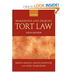 Markesinis and Deakin's Tort Law