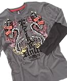 Marc Ecko - Ecko Boys Flocked Layered T-Shirt