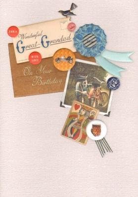 Great Grandad Birthday, Birthday Greetings Card