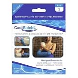 CastShield Waterproof Cast Cover & Bandage Protector, Small Blue