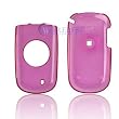 Pink Crystal Clear Transparent Case Cover for Brand UTStarcom 7126M 7126-M MetroPCS Protective Cell Phone Hard SNAP-ON [Beyond Cell Packaging]