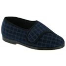 GBS Hamish Touch Fastening Bootee / Mens Slippers / Velcro Mens Bootee