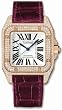 NEW CARTIER SANTOS 100 LADIES GOLD WATCH WM502151 NEW CARTIER SANTOS 100 LADIES GOLD WATCH WM502151