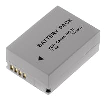 Power 2000 NB-7L 1300mAh 7.4V Lithium Ion Rechargeable Battery for Canon Powershot G10 Digital Camera
