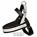 Trixie 20561 Premium Reflect Geschirr, M-L: 40-66 cm/40 mm, schwarz