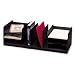 STEELMASTER Steel Combination Organizer with Adjustable Shelves, 30 x 8.13 x 11 Inches, Black (26420HVHABLA)