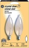 GE LIGHTING 47933 2PK CHANDELIER 25W THIN Case of 6