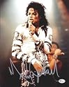 Michael Jackson Autographed Concert 8x10 Photo