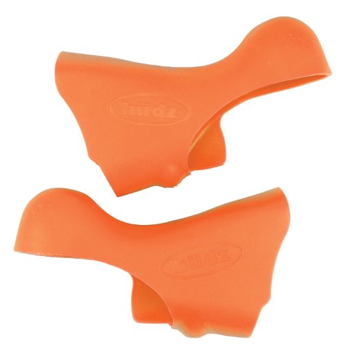 Hudz Shimano Ultegra 6700 Replacement Soft Brake Hoods - OR(LOMBARDIA ORANGE) On Sale