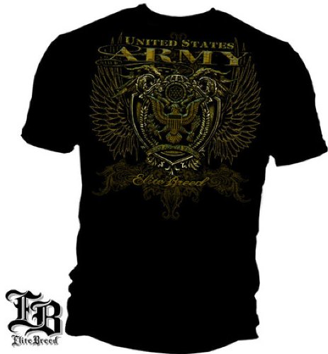 US Army Crest - Elite Breed - Military T-Shirt