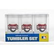 Washington Nationals 3 Pack 16 oz Tumblers - MLB Baseball