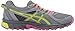 ASICS Women's Gel-Sonoma 2 Trail Runner, Aluminum/Neon Lime/Hot Pink, 9 M US