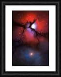 Framed Print of Trifid Nebula from Science Photo Library