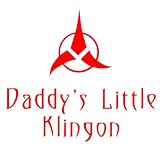 Star Trek Daddy's Little Klingon Shirt Size 3T