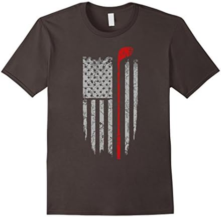 Men's Golf Flag T-shirt Large Asphalt