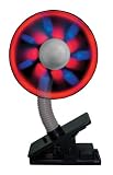 Can You Imagine Fantastik Clip On Light Show Fan - Black Can You Imagine Fantastik Clip On Light Show Fan - Black