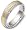 6mm Comfort Fit 18 Karat Yellow Gold & Titanium Wedding Band Ring - 4