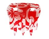 France Luxe Four Tooth Jaw - Aloha Red