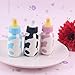 Carlie Cute Soft Milk Bottle Squishy Toys Cell Phone Charms Bag Strap Pendant (Blue)