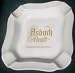 German Advertising Ashtray Asbach Uralt Brandy Vintage Collectible Staufen Porcelain