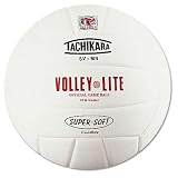 Tachikara White Volley-Lite Volleyball