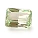 Jewelry : 8.3x6.3mm Radiant Hiddenite Loose Gemstone