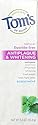 Tom's of Maine Antiplaque and Whitening Fluoride-Free Toothpaste, Peppermint, 5.5 Ounce ( Pack of 2 )