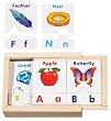 Melissa & Doug Alphabet Teaching Puzzle Cards