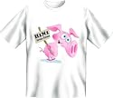 T-Shirt H1N1 freie Zone Schweinegrippe