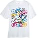 Colorful Bicycles Graphic T Shirt