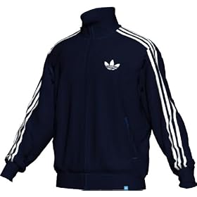 Buy adidas Mens Firebird Track Top, Indigo White, Medium