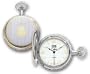Colibri Hunting Case Goldtone Silvertone Pocket Watch Fancy Design PWS096023