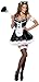 Smiffy's Women's Fever Flirty French Maid Costume
