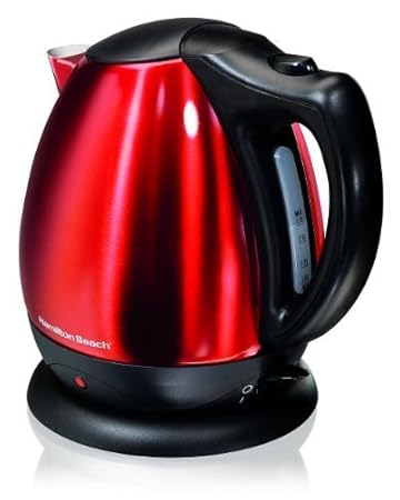 Hamilton Beach Stainless Steel Ensemble Electric Kettle, 10-Cup