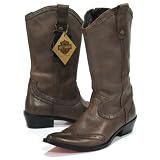 Harley Davidson 'Dakota' Western Boots Womens 9 - Brown by Harley Davidson