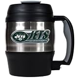 Sports NFL JETS 52oz. Stainless Steel Macho Travel Mug with Bottle Opener/Stainless Steel For Sale Bottle Opener Stainless Steel